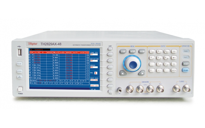 TH2829AX-48 自動(dòng)變壓器測(cè)試系統(tǒng)