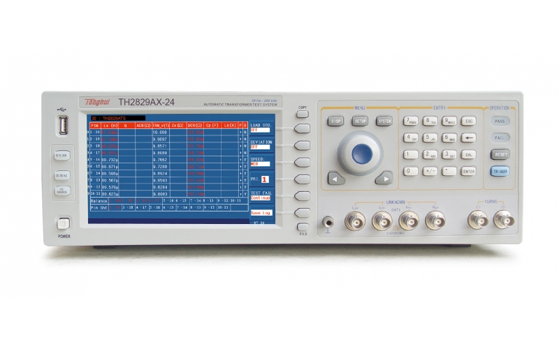 TH2829AX-24 自動(dòng)變壓器測(cè)試系統(tǒng)