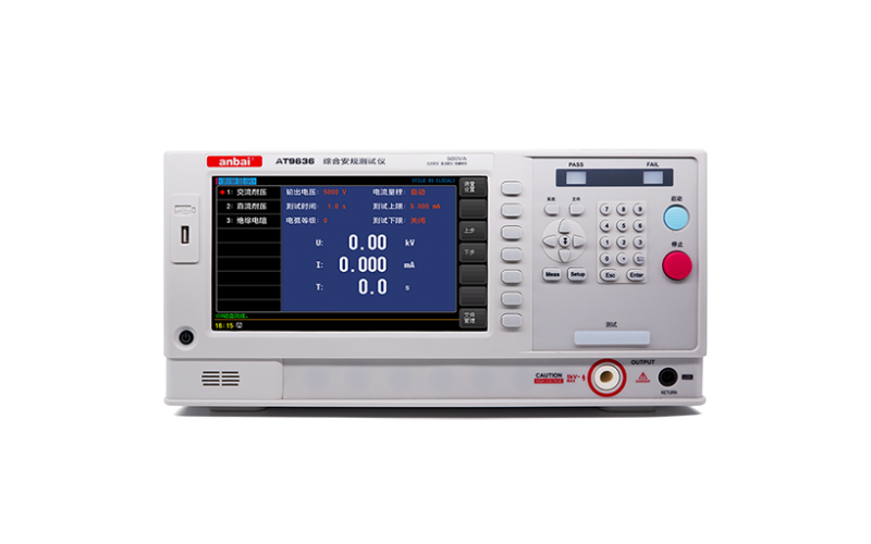 安柏anbai AT9636 綜合安規(guī)測(cè)試儀
